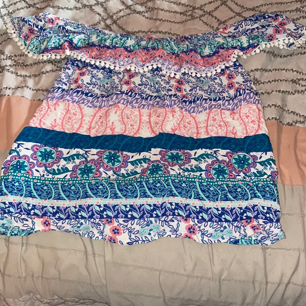 Off the shoulder blouse